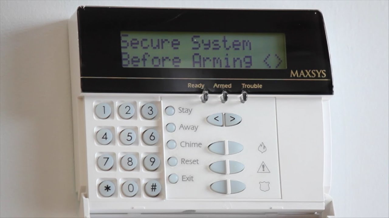 dsc alarm manual security system